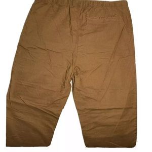 H&M L.O.G.G Men's Full Length Relaxed Classic Brown Pants Size XL